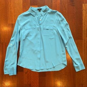 Ann Taylor 100% Silk Blouse